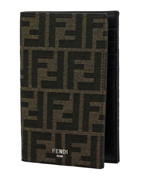 fendi passport cover|fendi wallet men sale.